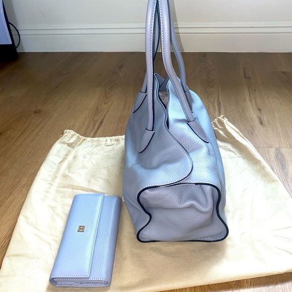 Coccinelle
Leather handbag with wallet
excellent condition
Blue Leather - Picture 5 of 10